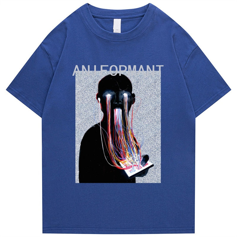 "Aniformant" Men Women Streetwear Unisex Graphic T-Shirt Daulet Apparel