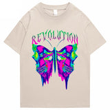 “Revolution" Men Women Streetwear Unisex Graphic T-Shirt - Street King Apparel