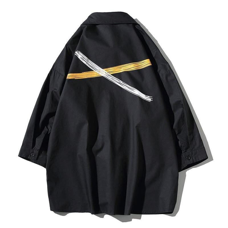 "High Table" Traditional Men Women Streetwear Collared Shirt - Street King Apparel