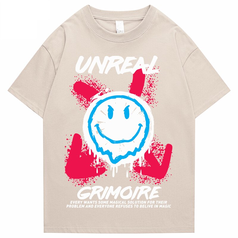 "Unreal" Men Women Streetwear Unisex Graphic T-Shirt - Street King Apparel