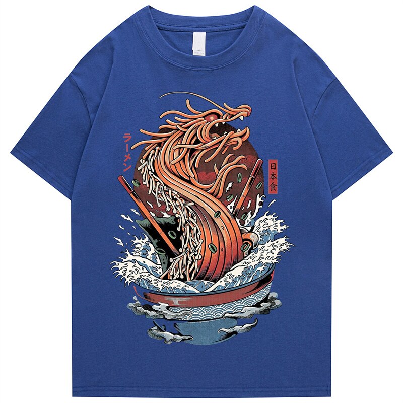 "Kraken" Men Women Streetwear Unisex Graphic T-Shirt - Street King Apparel