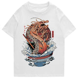 "Kraken" Men Women Streetwear Unisex Graphic T-Shirt - Street King Apparel