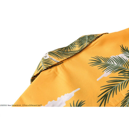 "Hawaii" Unisex Men Women Streetwear Button Up Shirt - Street King Apparel