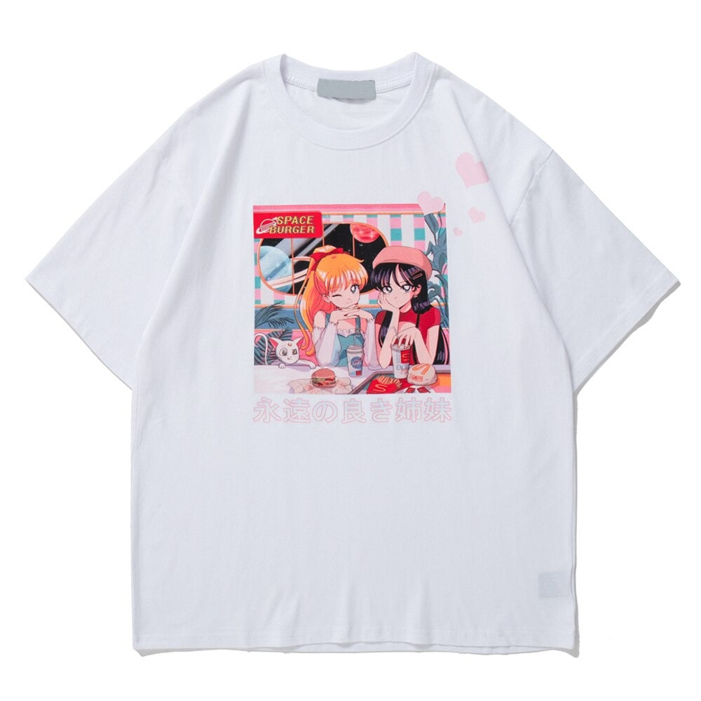 Street King Apparel "Best Friends" Unisex Men Women Streetwear Graphic T-Shirt - Street King Apparel