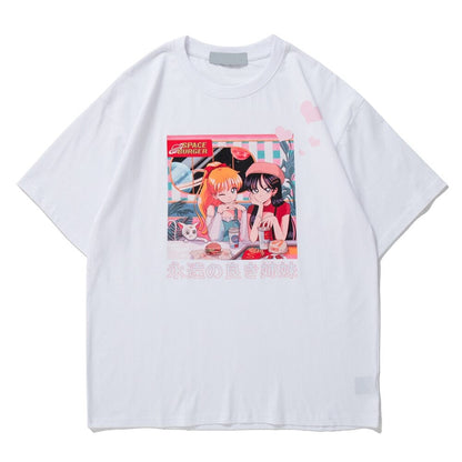 Street King Apparel "Best Friends" Unisex Men Women Streetwear Graphic T-Shirt - Street King Apparel