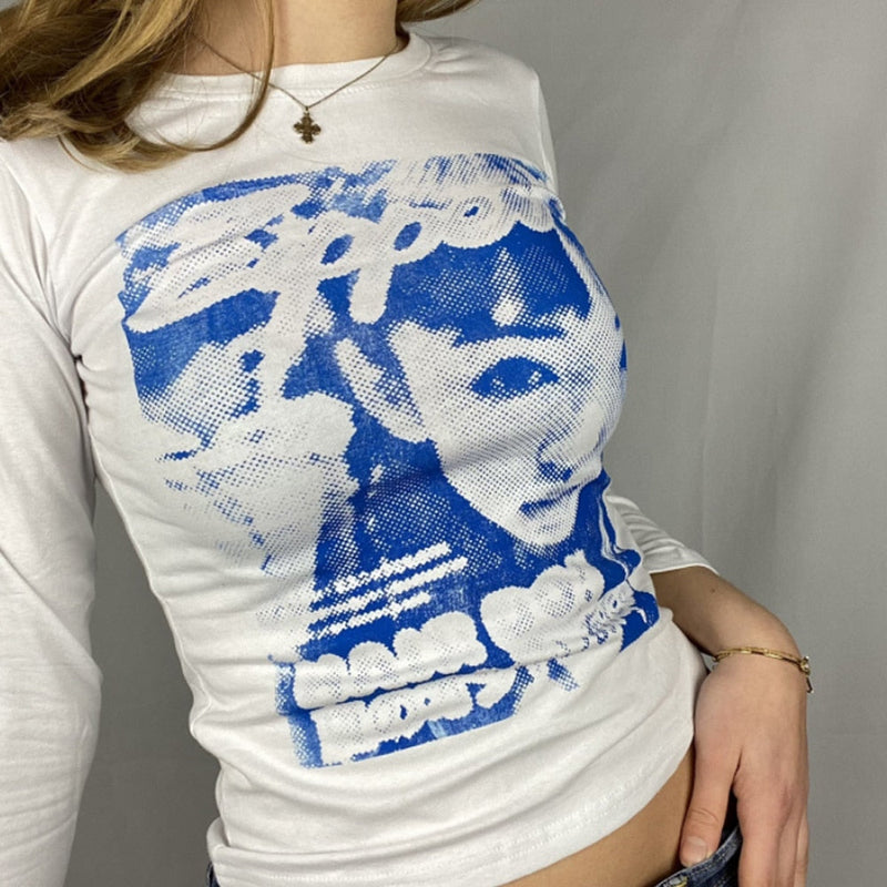 "Family Portrait" Women Vintage Long Sleeve Streetwear Sweatshirt - Street King Apparel