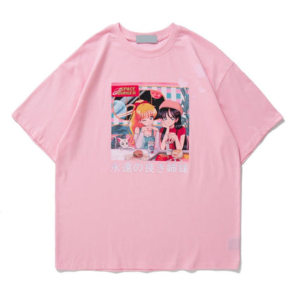 Street King Apparel "Best Friends" Unisex Men Women Streetwear Graphic T-Shirt - Street King Apparel