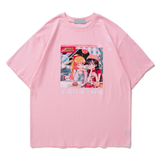 Street King Apparel "Best Friends" Unisex Men Women Streetwear Graphic T-Shirt - Street King Apparel