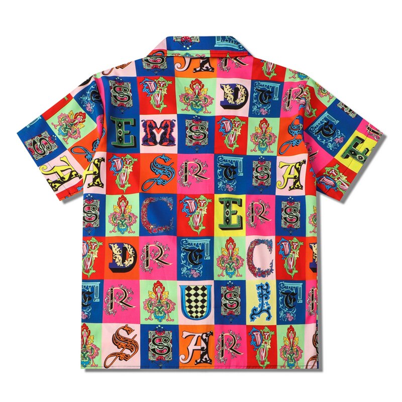 "New Groove" Unisex Men Women Streetwear Graphic Collar Shirt - Street King Apparel