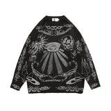 "All Seeing Eye" Unisex Men Women Graphic Streetwear Sweater Daulet Apparel