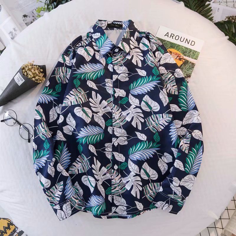 "Hono" Unisex Men Women Streetwear Graphic Button Up Shirt - Street King Apparel
