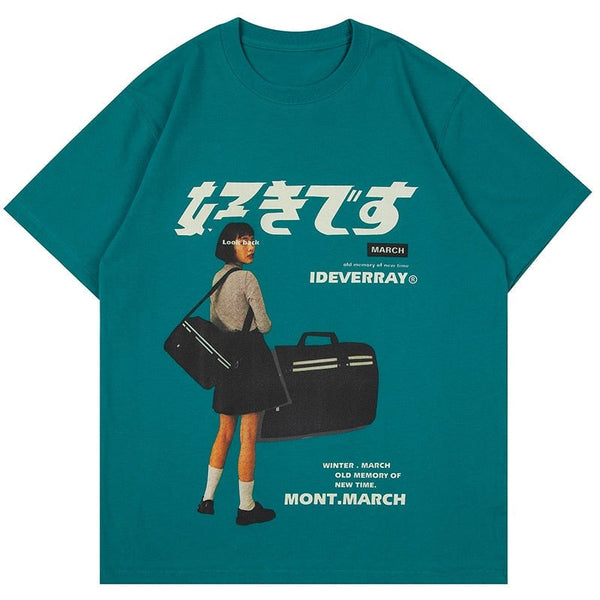 "Toyko Drift" Unisex Men Women Streetwear Graphic T-Shirt - Street King Apparel