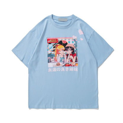 Street King Apparel "Best Friends" Unisex Men Women Streetwear Graphic T-Shirt - Street King Apparel