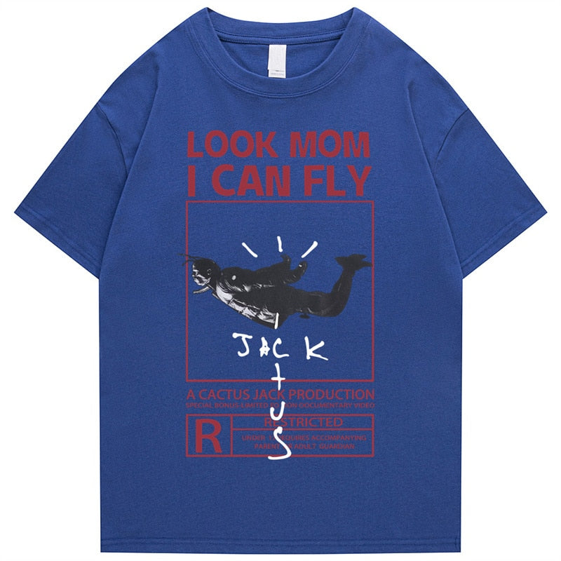 "Fly Away" Unisex Men Women Streetwear Graphic T-Shirt - Street King Apparel