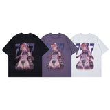 "Floral Girl" Men Women Streetwear Unisex Graphic T-Shirt - Street King Apparel