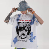 "Anime Girl" Unisex Graphic Men Women Streetwear T-Shirt Daulet Apparel