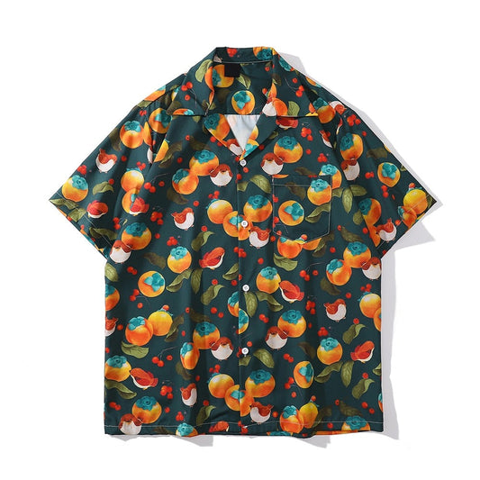"Mixed Emotions" Unisex Men Women Streetwear Graphic Button Shirt - Street King Apparel