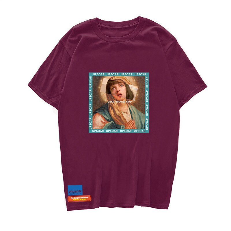 "Mary" Men Women Streetwear Unisex Graphic T-Shirt - Street King Apparel