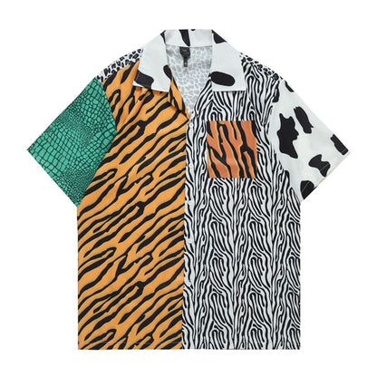 "Many Men" Unisex Men Women Streetwear Button Shirt - Street King Apparel