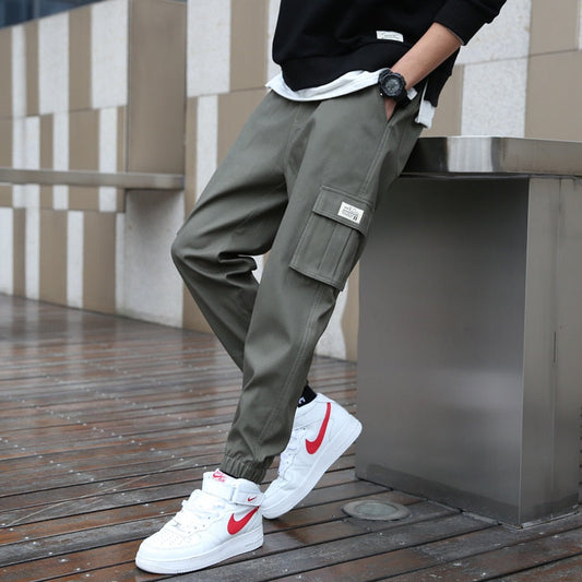 "Await" Streetwear Hip Hop Unisex Pants Daulet Apparel