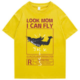 "Fly Away" Unisex Men Women Streetwear Graphic T-Shirt - Street King Apparel