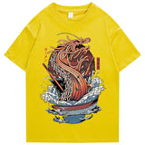 "Kraken" Men Women Streetwear Unisex Graphic T-Shirt - Street King Apparel