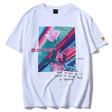 "Pink Rose" Unisex Men Women Streetwear Graphic T-Shirt - Street King Apparel