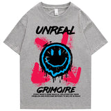 "Unreal" Men Women Streetwear Unisex Graphic T-Shirt - Street King Apparel