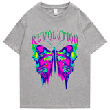 “Revolution" Men Women Streetwear Unisex Graphic T-Shirt - Street King Apparel