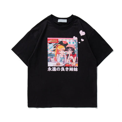 Street King Apparel "Best Friends" Unisex Men Women Streetwear Graphic T-Shirt - Street King Apparel