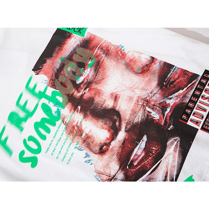 "Free Somebody" Unisex Men Women Streetwear Graphic T-Shirt - Street King Apparel