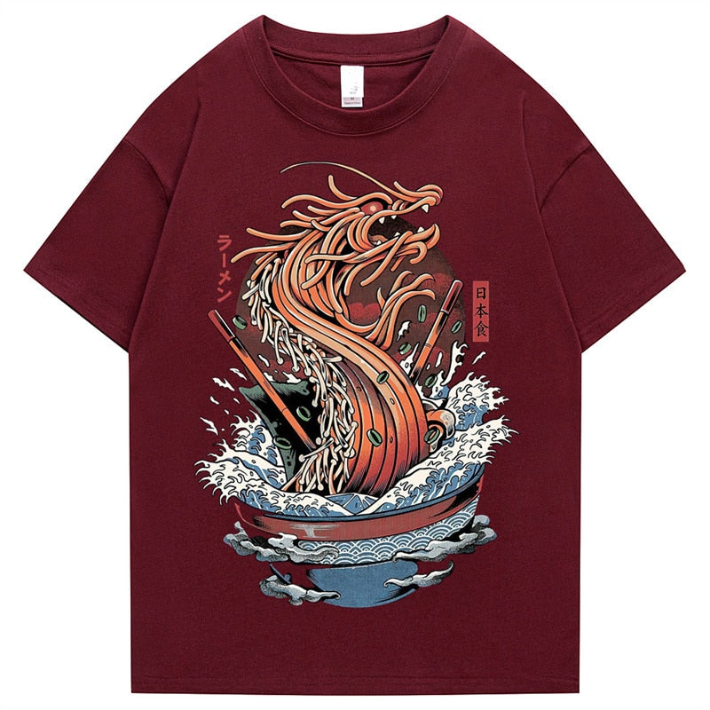 "Kraken" Men Women Streetwear Unisex Graphic T-Shirt - Street King Apparel