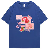 "Peachy" Men Women Streetwear Unisex Graphic T-Shirt - Street King Apparel