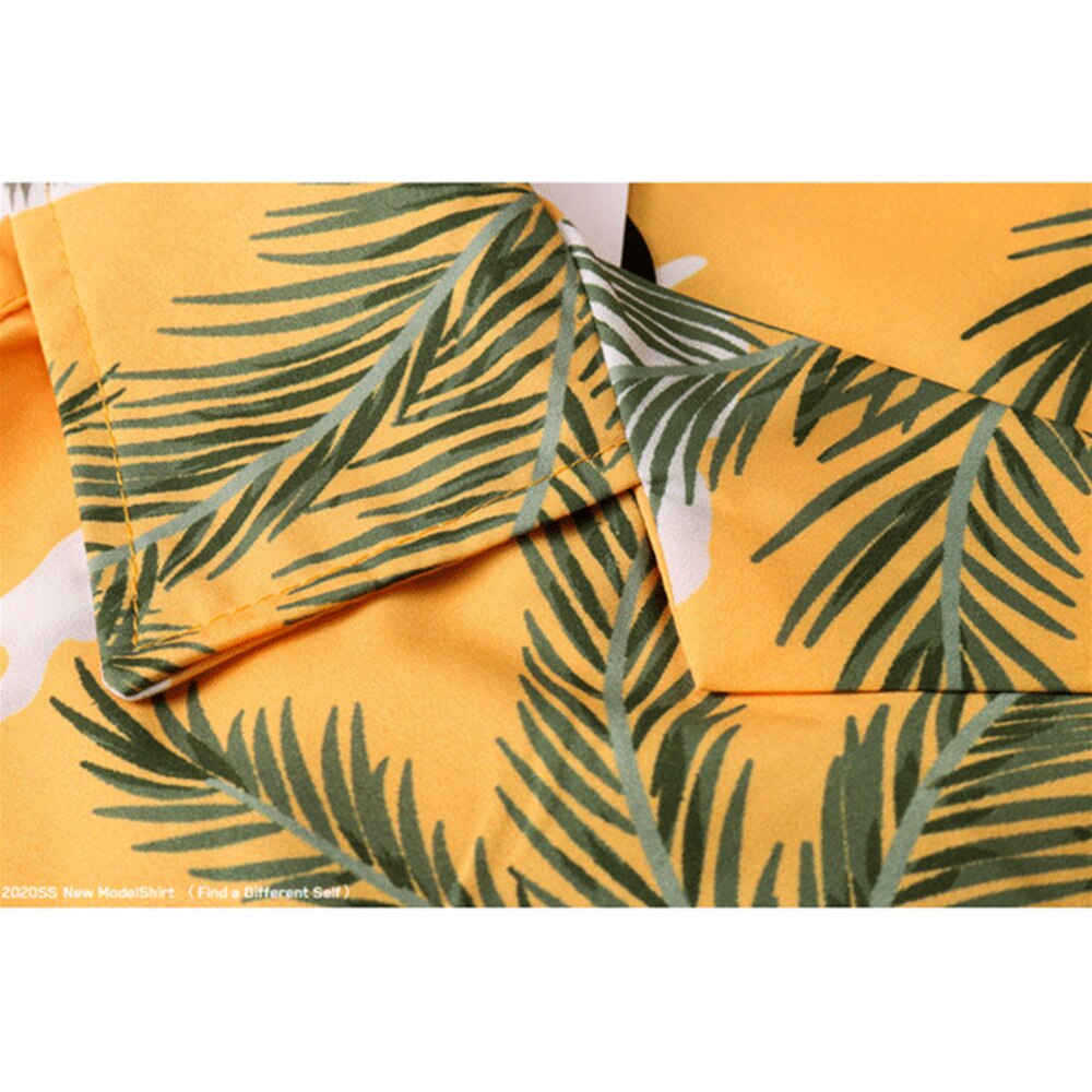 "Hawaii" Unisex Men Women Streetwear Button Up Shirt - Street King Apparel