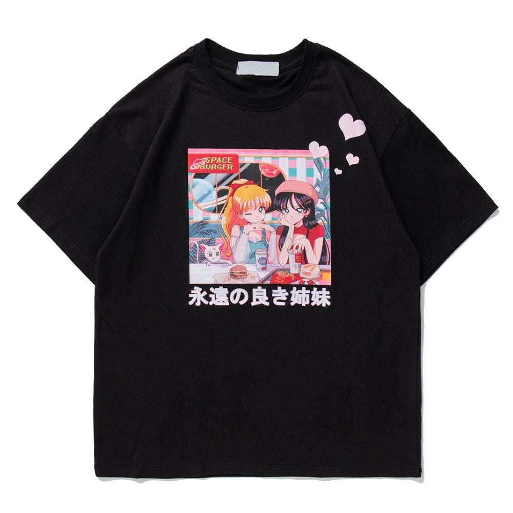 Street King Apparel "Best Friends" Unisex Men Women Streetwear Graphic T-Shirt - Street King Apparel