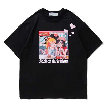 Street King Apparel "Best Friends" Unisex Men Women Streetwear Graphic T-Shirt - Street King Apparel