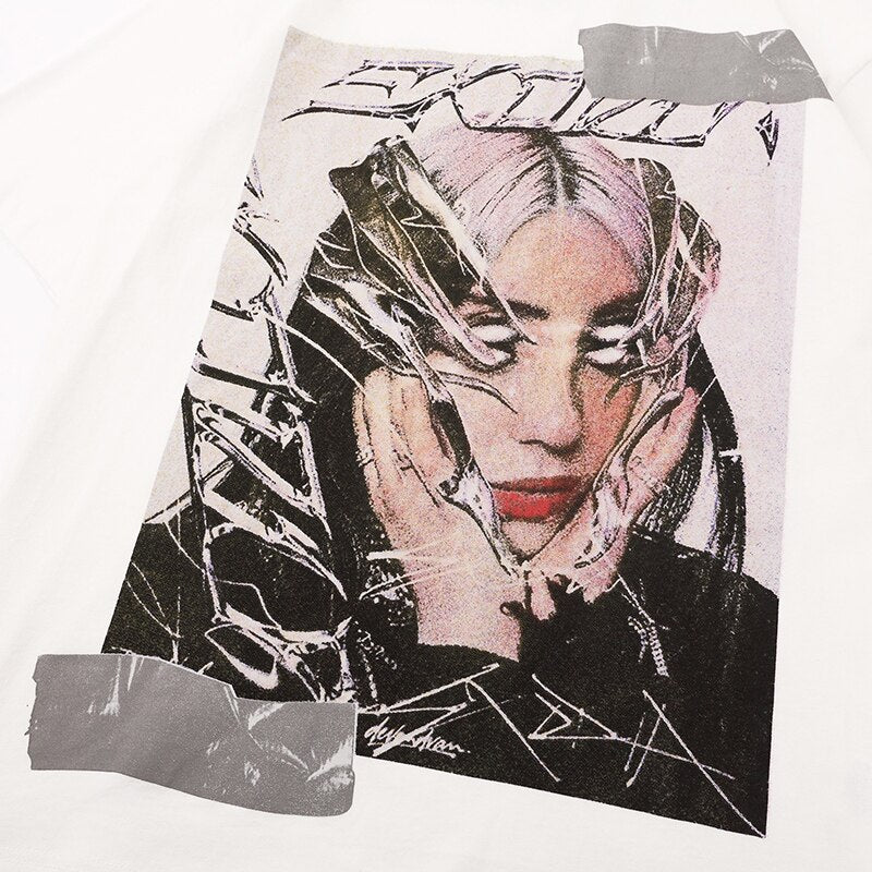 "Illustration" Unisex Men Women Streetwear Graphic T-Shirt - Street King Apparel