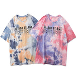 "Tie Dye" Unisex Men Women Streetwear Graphic T-Shirt - Street King Apparel