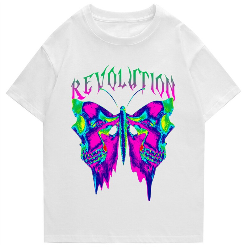 “Revolution" Men Women Streetwear Unisex Graphic T-Shirt - Street King Apparel