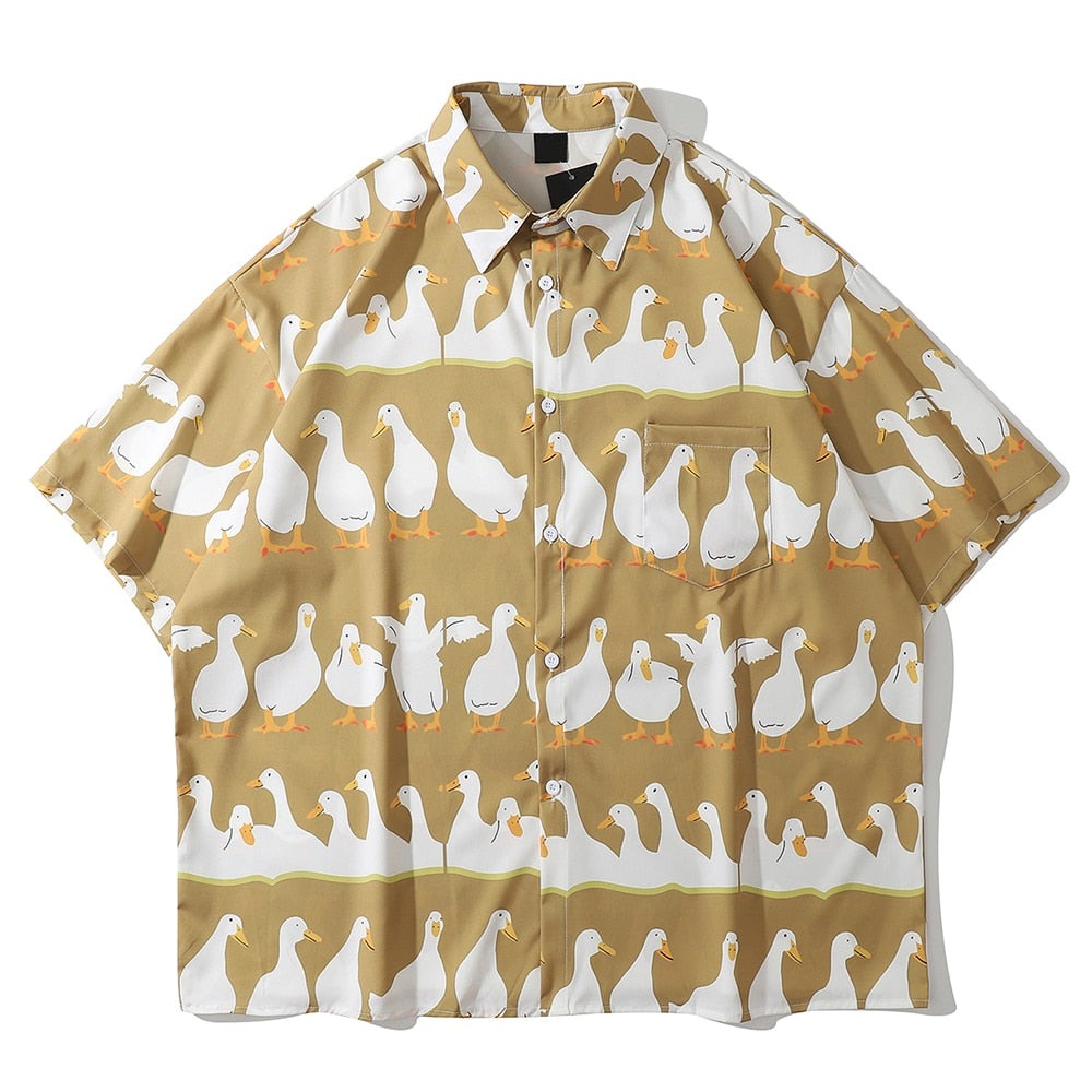 "Family Love" Unisex Men Women Streetwear Button Shirt - Street King Apparel