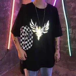 "Little Tricks" Unisex Men Women Streetwear Graphic Reflective T-Shirt - Street King Apparel