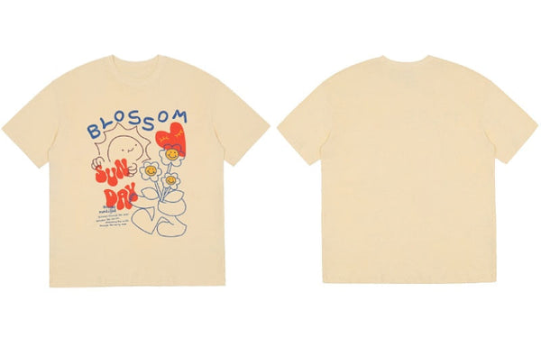 Street King Apparel "Blossom" Men Women Streetwear Unisex Graphic T-Shirt - Street King Apparel