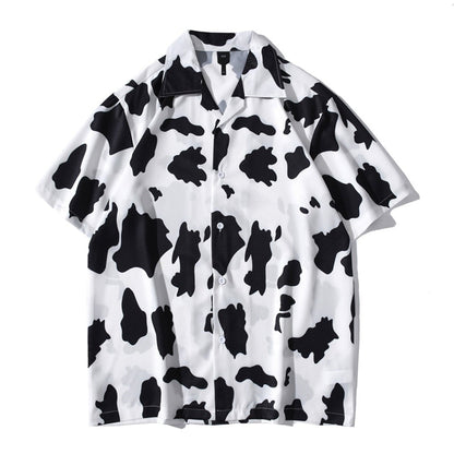 "Light Weight" Unisex Men Women Streetwear Graphic Button Shirt - Street King Apparel