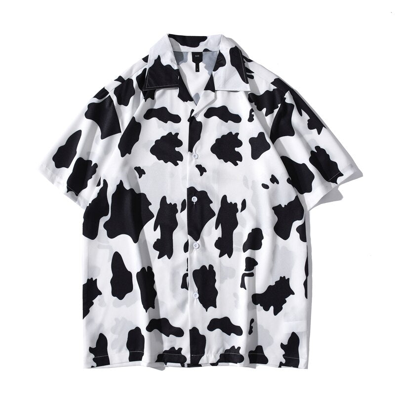 "Light Weight" Unisex Men Women Streetwear Graphic Button Shirt - Street King Apparel