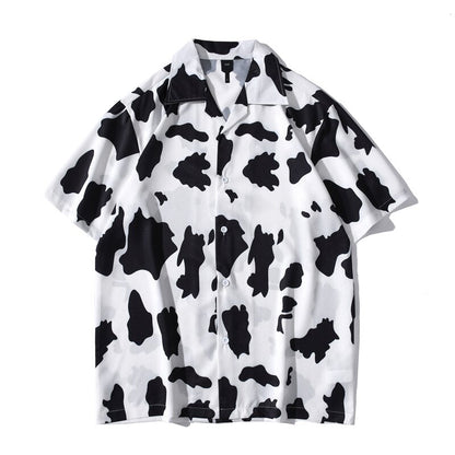 "Light Weight" Unisex Men Women Streetwear Graphic Button Shirt - Street King Apparel