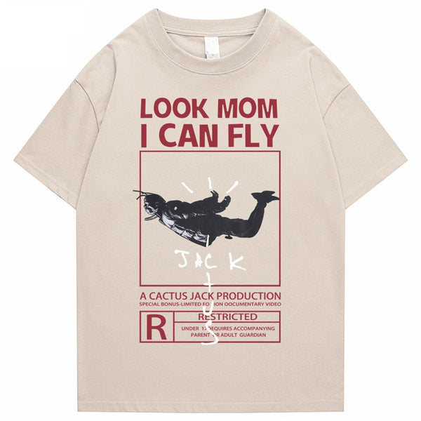 "Fly Away" Unisex Men Women Streetwear Graphic T-Shirt - Street King Apparel