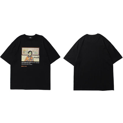 "Flower Garden" Unisex Men Women Streetwear Graphic T-Shirt - Street King Apparel