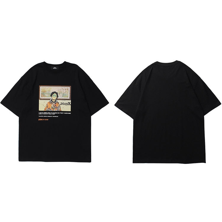 "Flower Garden" Unisex Men Women Streetwear Graphic T-Shirt - Street King Apparel