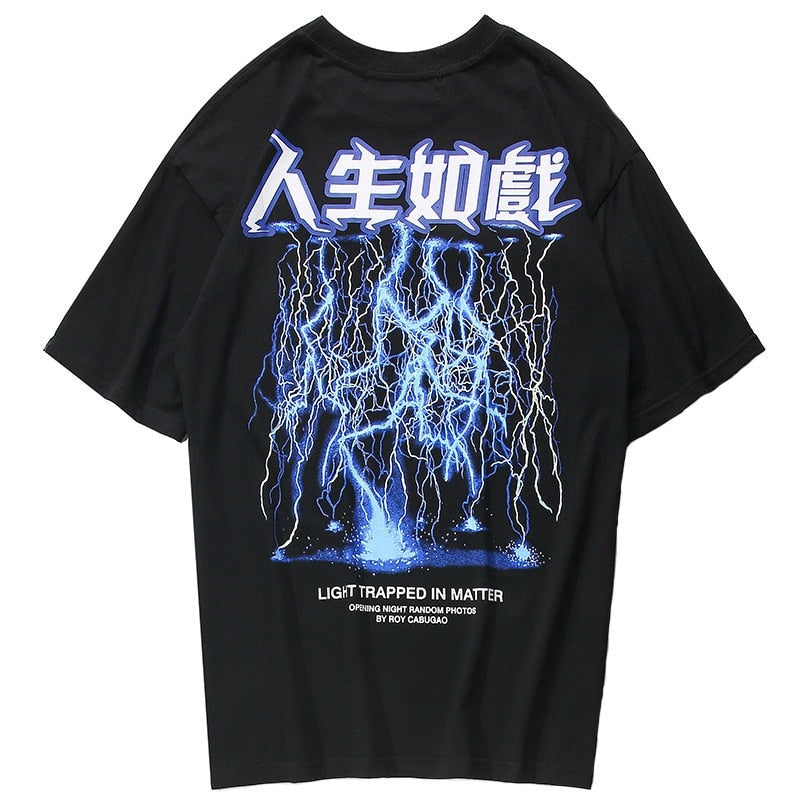 Street King Apparel "Blue Lighting" Unisex Graphic T-Shirt - Street King Apparel