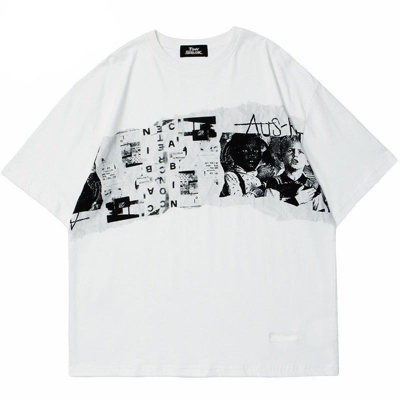 "Straight Face" Unisex Men Women Streetwear Graphic T-Shirt - Street King Apparel